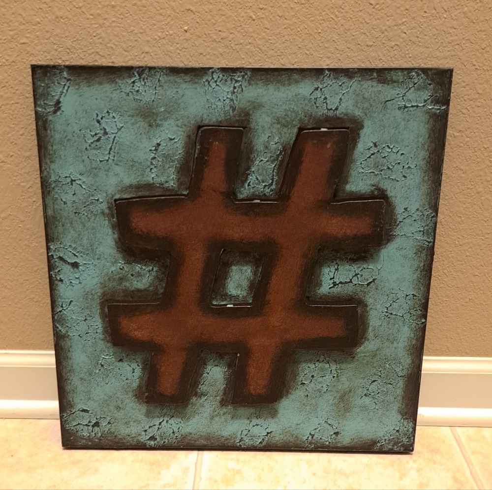 Metal Wall Hanging (NWOT)